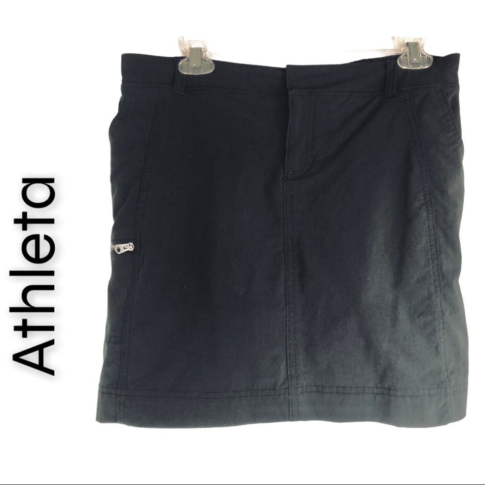 Athleta Black Skort Size 8